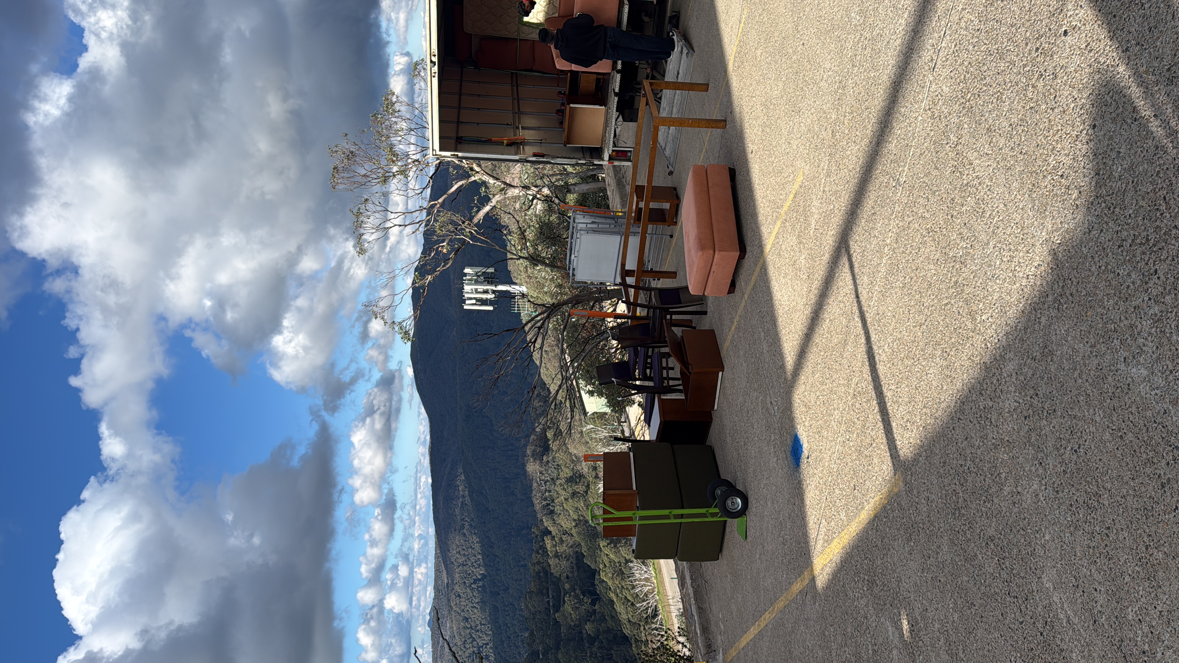Ring A Mover outdoor furniture unload