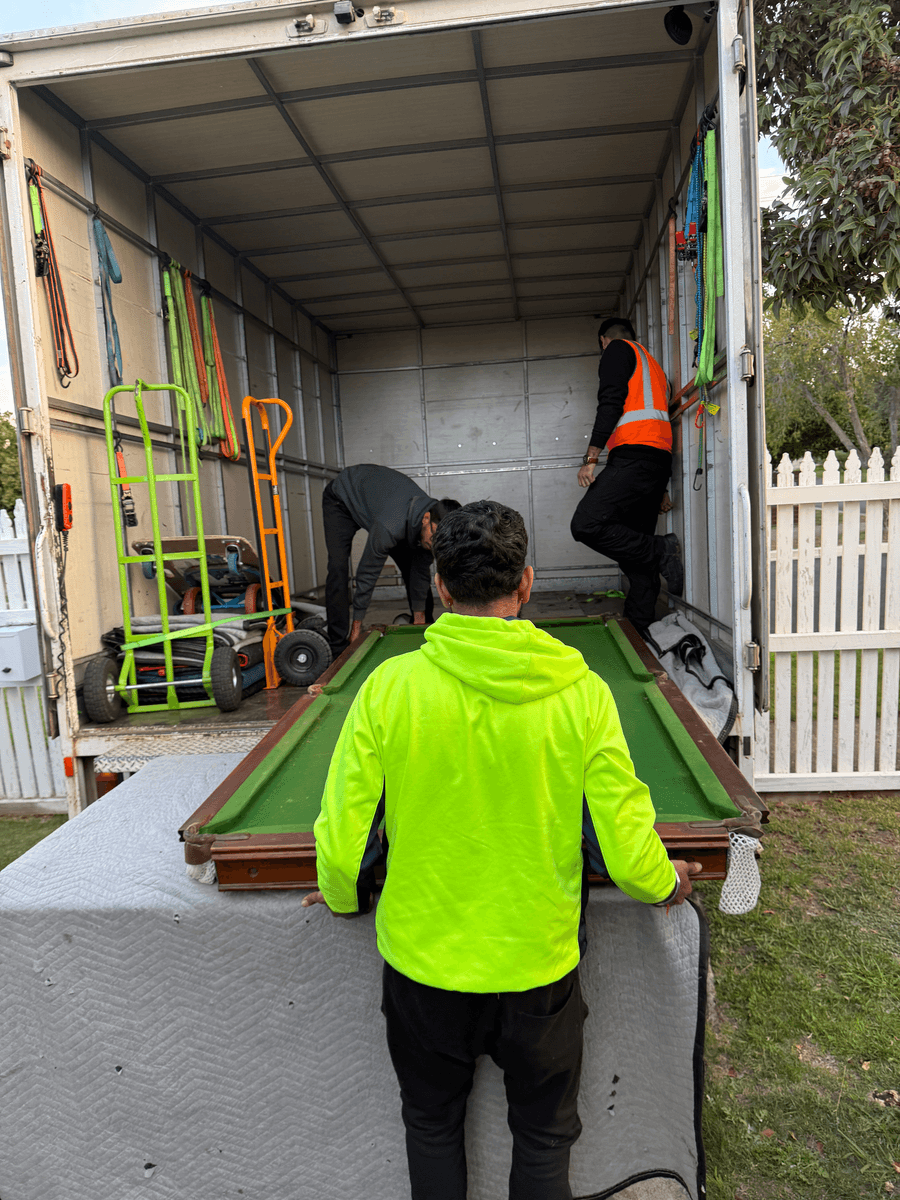 Pool Table Loading